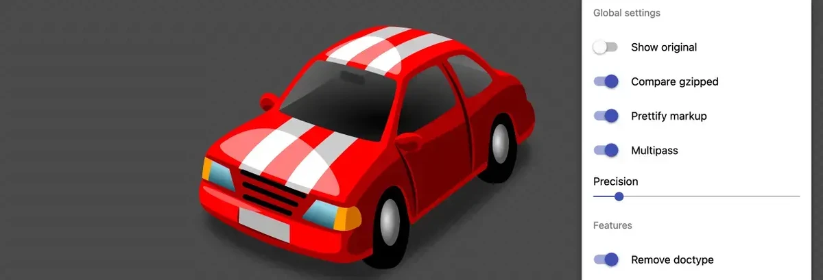 SVGOMG - Pour réduire drastiquement la taille de vos SVG sans les casser