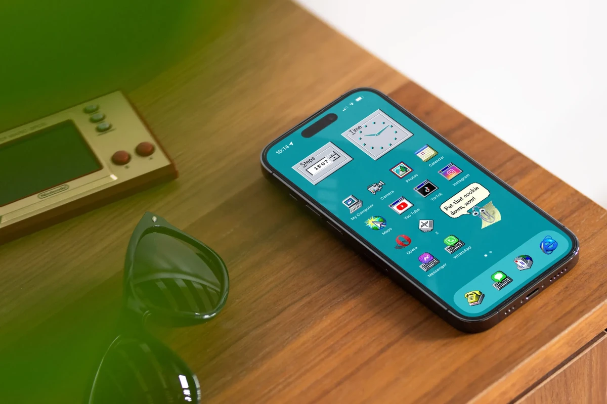 Windows 95 s'invite sur iOS avec ce thème rétro bluffant